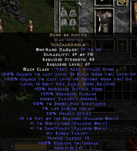 diablo 2 runeword weapons