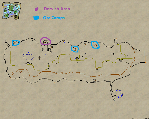 Commonlands Leveling Locations
