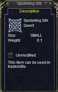 Everquest Live! - Guide - Farming Spider Silk 