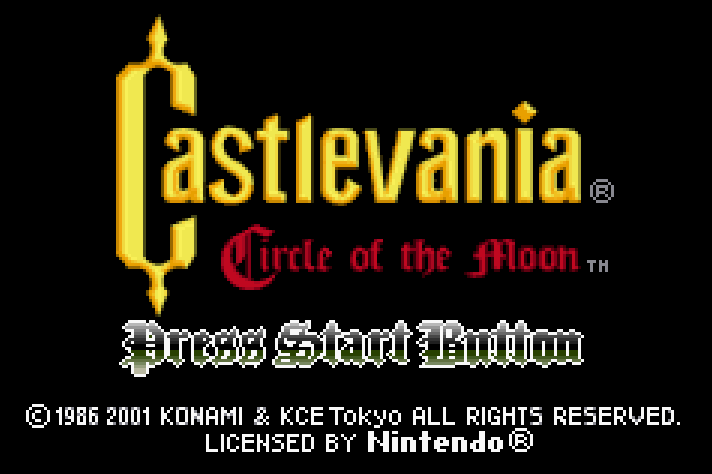 Castlevania: Circle of the Moon Guides and Walkthroughs