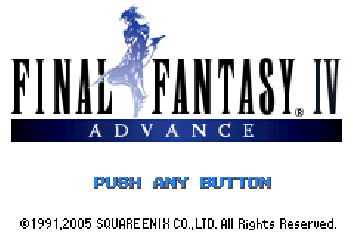 Final Fantasy IV Advance  (GBA) Gameplay 