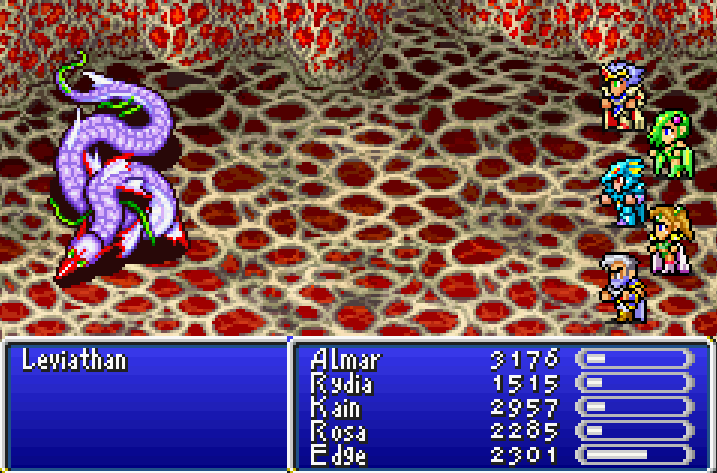 How to get the Leviathan Summon in FF4