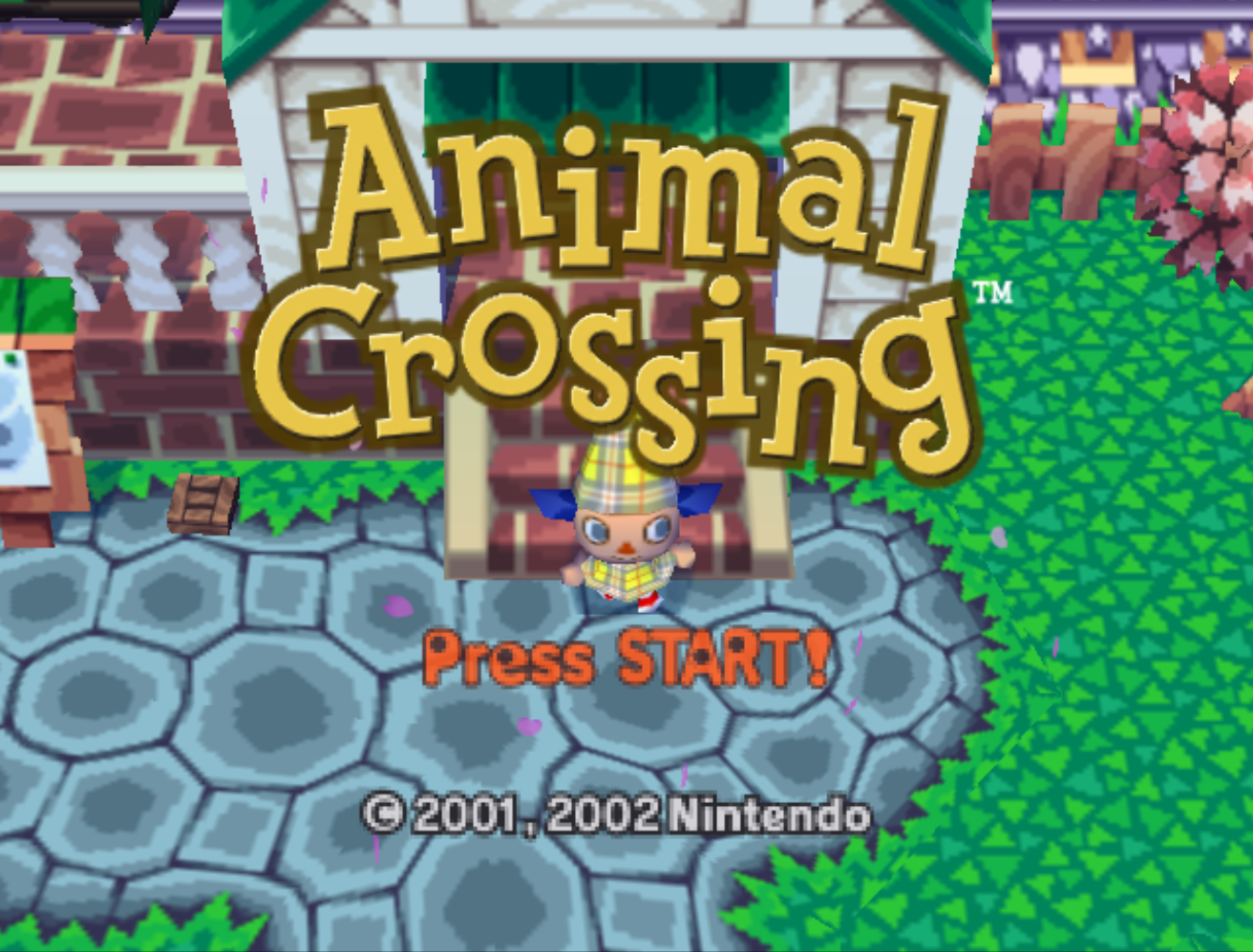 animal crossing home screen