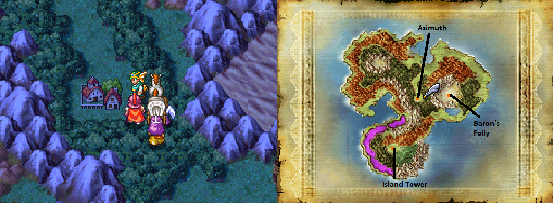 dragon quest 4 maps