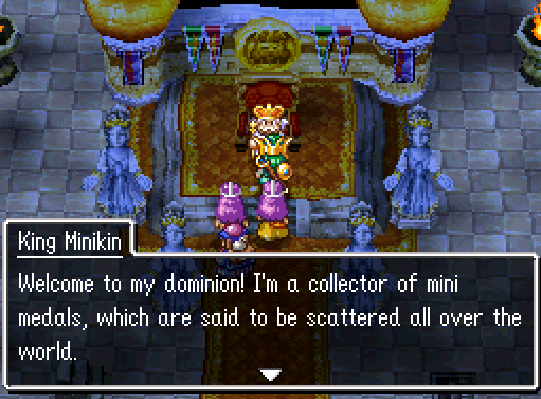 Dragon quest iv mini medal locations