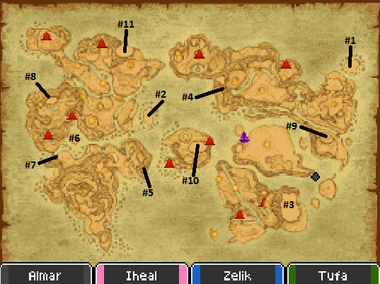 Dragon Quest Ix World Map - Oconto County Plat Map