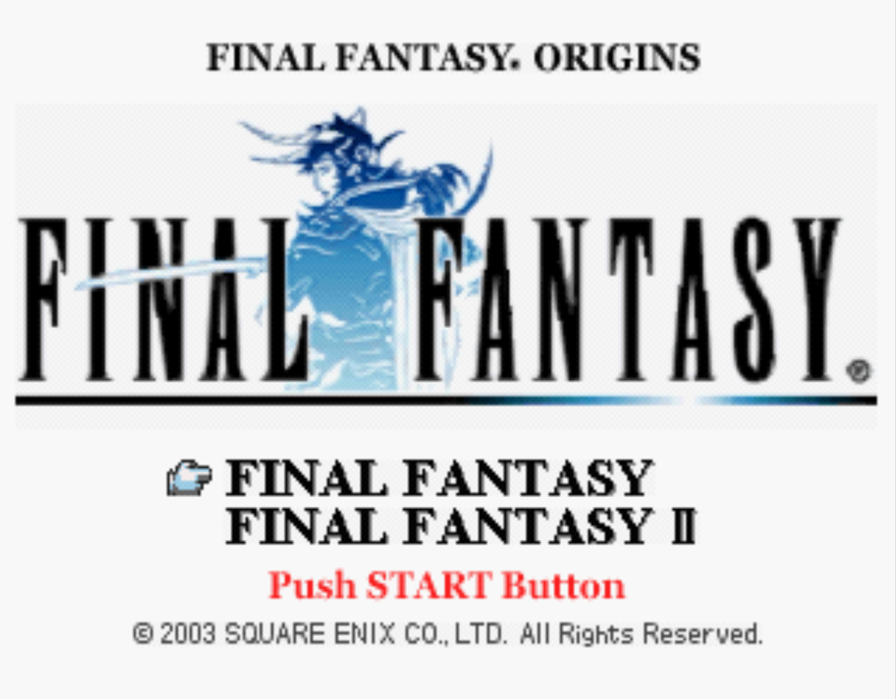 final fantasy origins ps1