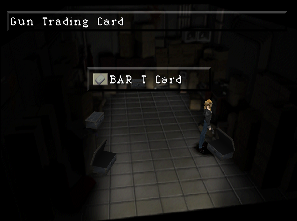 parasite eve rare trading cards EX Game Walkthrough