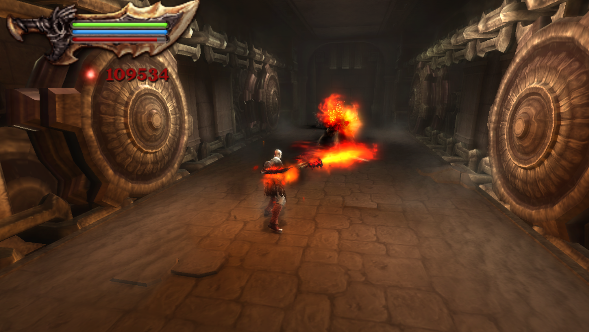 God of War Ghost of Sparta PT PSP, Gameplay jynrya
