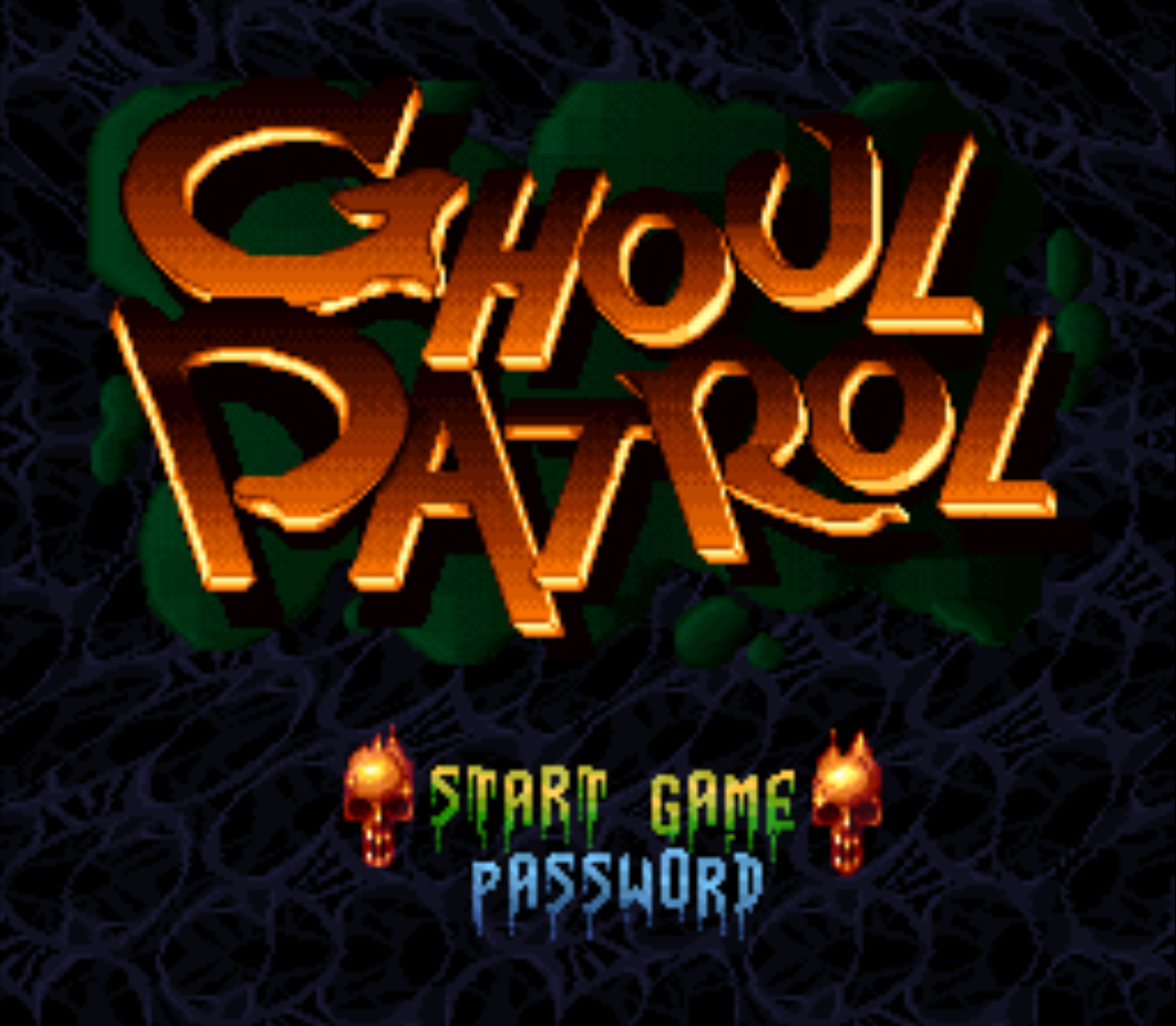 ghoul patrol game genie codes