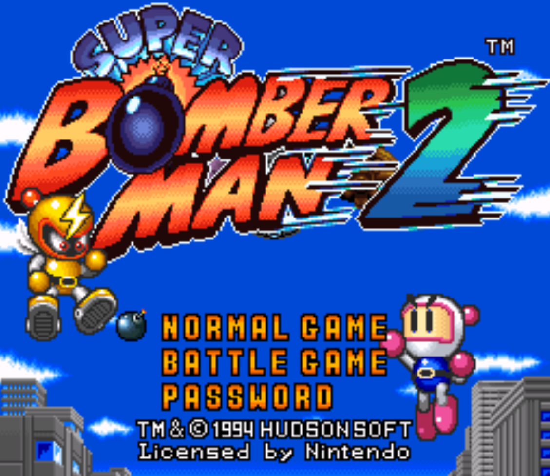 Super Bomberman 2 (SNES) Playthrough - NintendoComplete 
