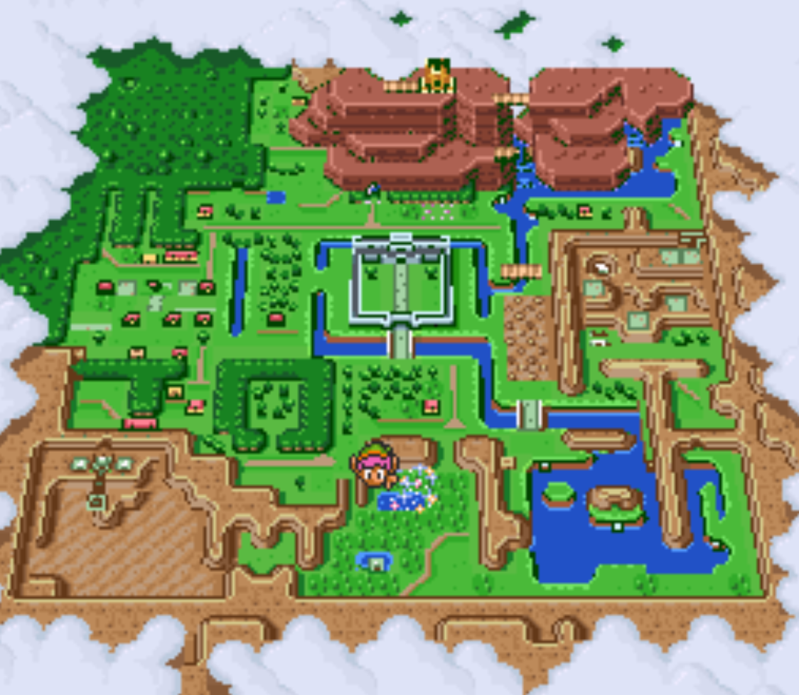 Dark World Portals Zelda: A Link To The Past