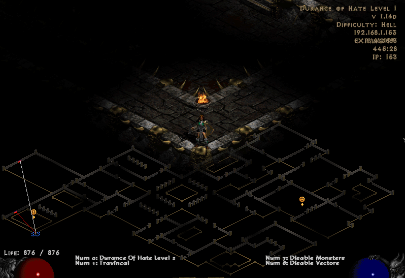 Diablo 2 2 акт. Diablo 2 карта. Дьябло 1 карта. Diablo 1 карта. Diablo 2 Durance of hate Level 2 Map.