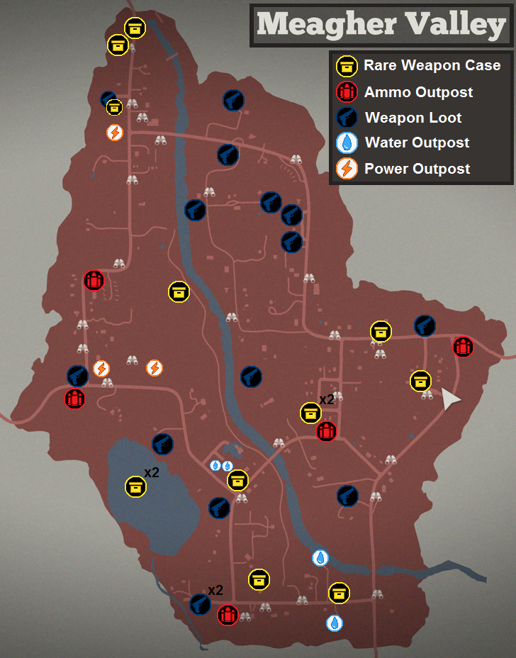 State of decay 2 providence ridge карта