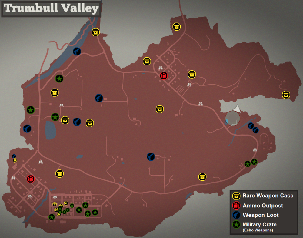 Карта state of decay 2 meagher valley