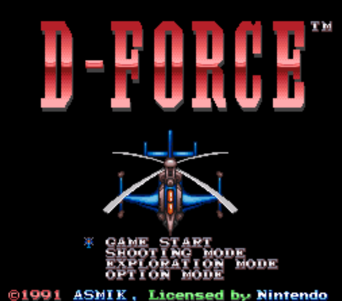 Force d3d12. D-Force Snes. D Force. MINFORCE Д. Darius Force Snes.